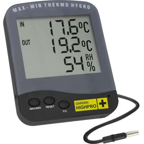 Termohigrometro Garden Highpro Hygrothermo Premium - Grow Shop Store